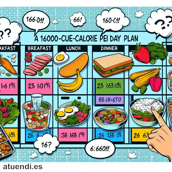  1600 cal al día » Nutrición balanceada y efectiva