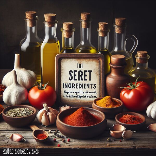 Ingredientes secretos de la cocina española