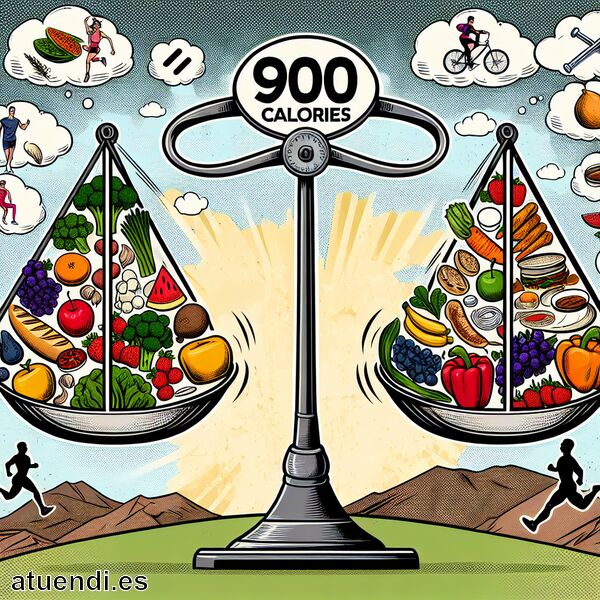  900 calorías al día » Balance perfecto para tu dieta diaria