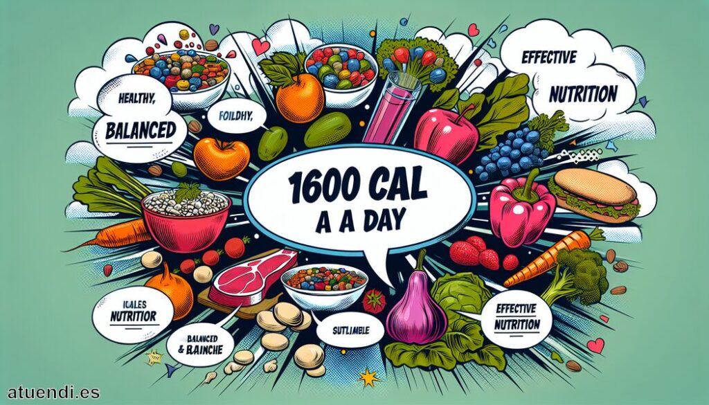 1600 cal al día » Nutrición balanceada y efectiva