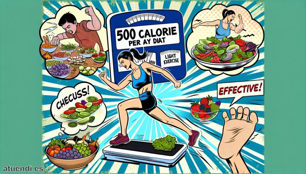 500 calorías al día » Dieta efectiva para perder peso