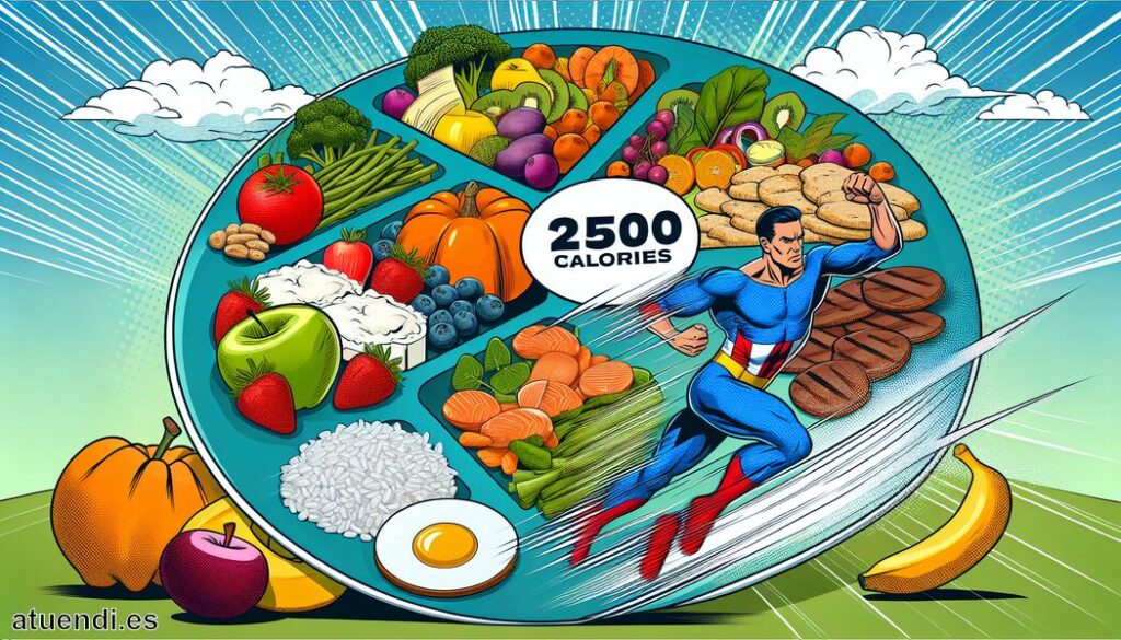 2500 cal al día » Nutrición para deportistas